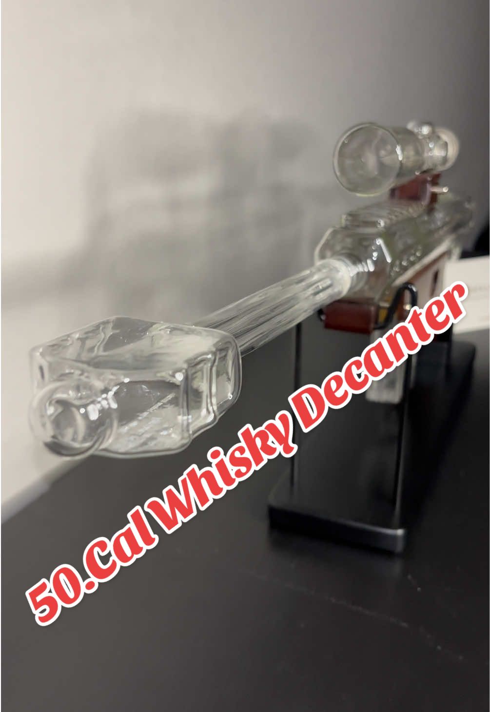 The best Gift for Dads or a friend, this 50.Cal Whisky Decanter makes a great center piece 🤩#whisky #decanter #tiktokshopblackfriday #tiktokshopcybermonday #fyp #bfcm 