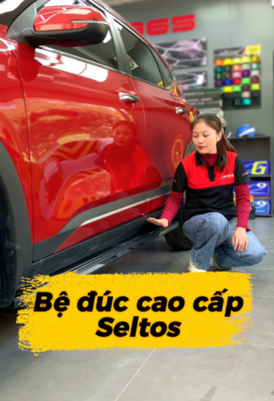 Bệ bước chân đúc cao cấp cho Kia Seltos lắp đặt nhanh chuẩn chỉnh tại 2T Việt Nam - Auto365 Thanh Hoá #2tvietnamauto #seltos #bebuocchanxehoi #xuhuong #viral 