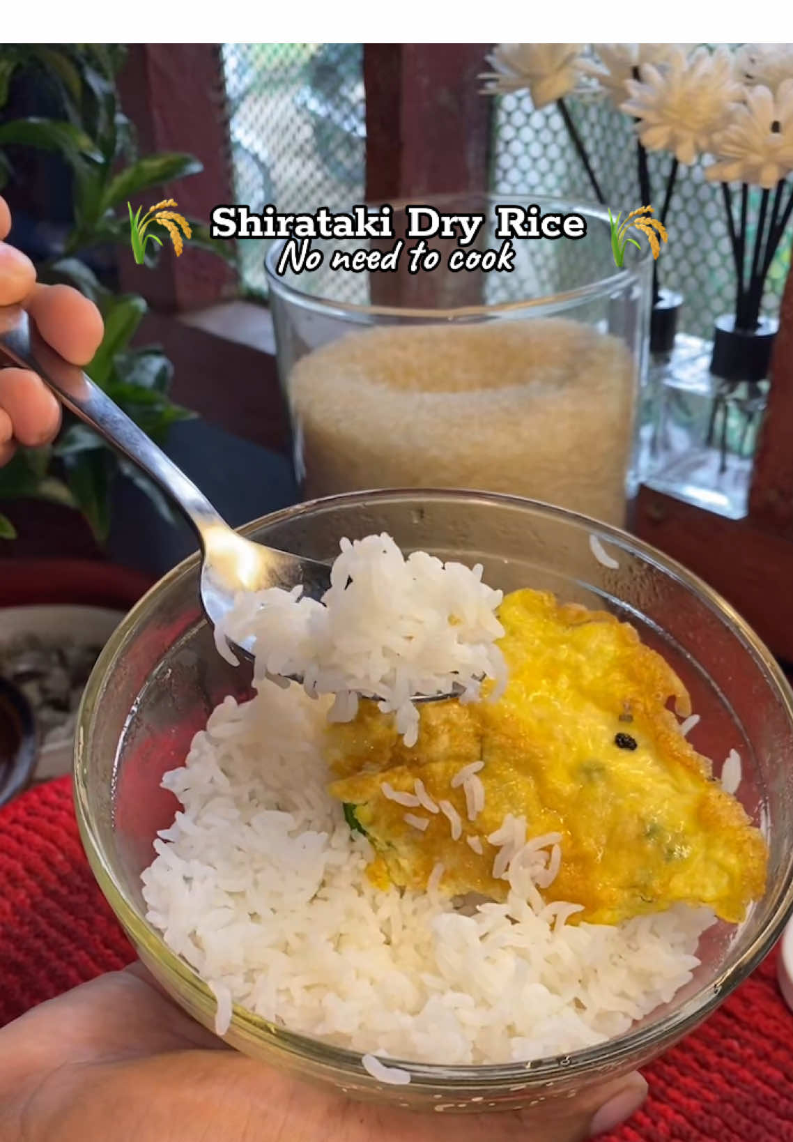 Shirataki Dry Rice 🍚 #shiratakirice #shiratakidryrice #shirataki #shiratakidriedrice #shiritaki 