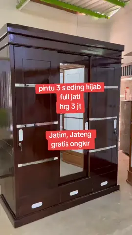 wa 085540228702, pembayaran cod #kayujati #lemarimurah #sasafurnitur #fyp 