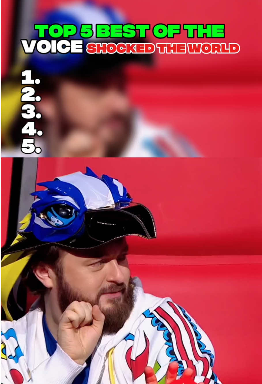 Top 5 BEST of The Voice Shocked The World 😱… #top5 #thevoice #auditions #performance #singing 