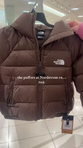 these north face puffer jackets omg.. I’m so in love with the brown one 🤎 #nordstrom #northface #northfacepuffer #pufferjacket #winterfashion @thenorthface @Mall of America 