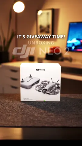 Don't miss out on a chance to win the latest DJI Neo 2 Fly More Combo (Drone Only) 🎉 🏆 How to Enter: 1️⃣ Follow @dji_official 2️⃣ Like and share this post 🔁 3️⃣ Tag 1 friend in the comment & share with us: If you won the DJI Neo 2 Fly More Combo (Drone Only), what would you film first? 🎥✨ This giveaway is not affiliated with or endorsed by TikTok. ONE winner will be randomly selected via a third-party platform and announced in the caption. Good luck! 🤞 🎥: darylswalker #DJI #djineo2 #ASMR #Unboxing #Cameradrone #giveaway