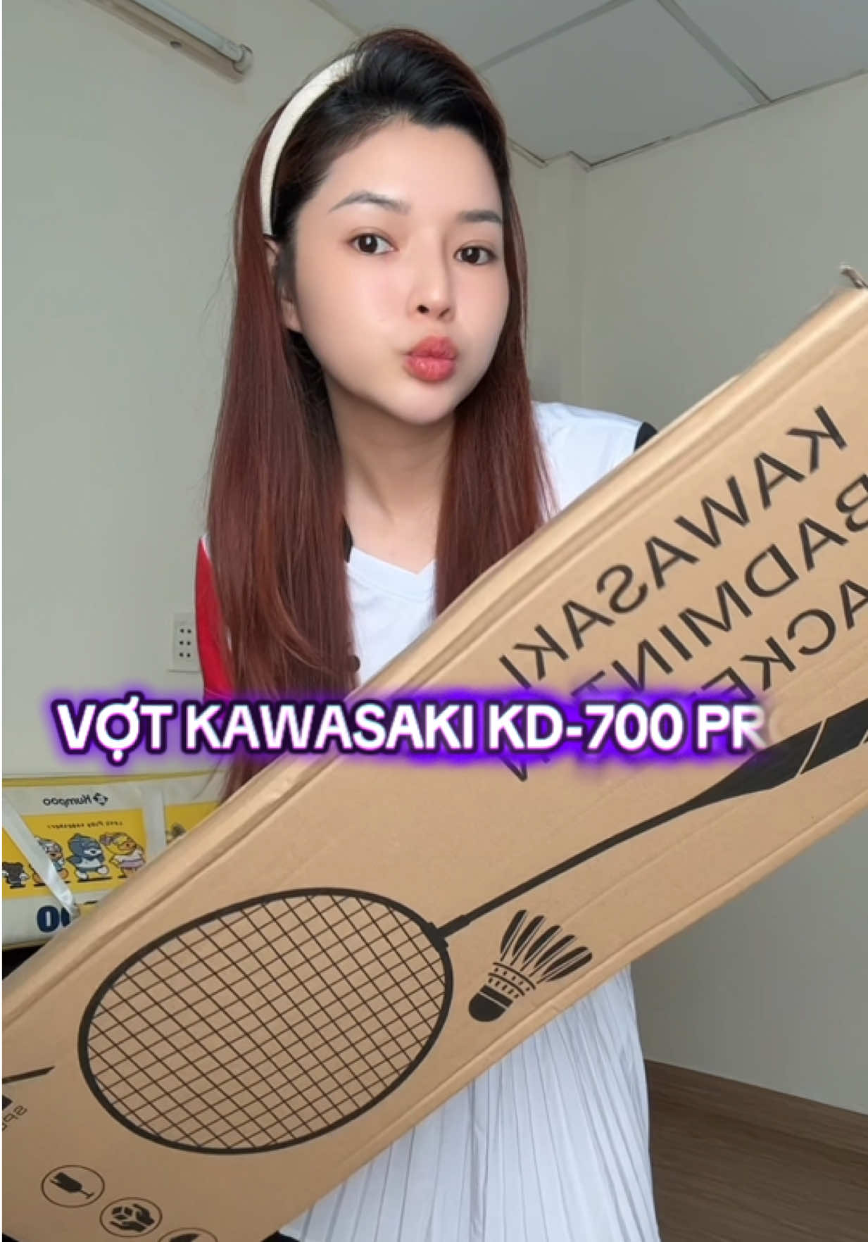 Newbie thì chơiii vợt gì … #kawasaki #cầulông🏸 #xuhuong #caulongphongtrao #vợt_cầu_lông 