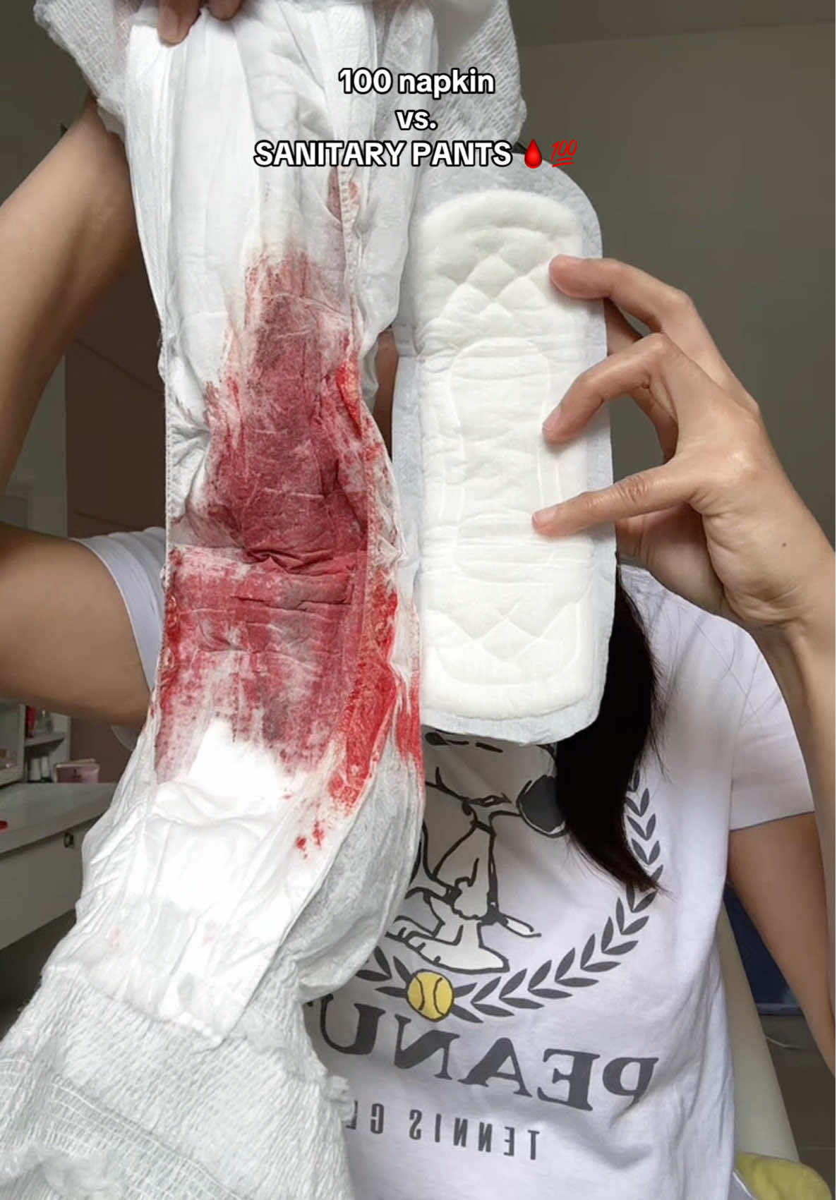 tagos no more 🩸#sanitarynapkin #menstrualpants #napkinpants #menstrualpads #adultdiaper 