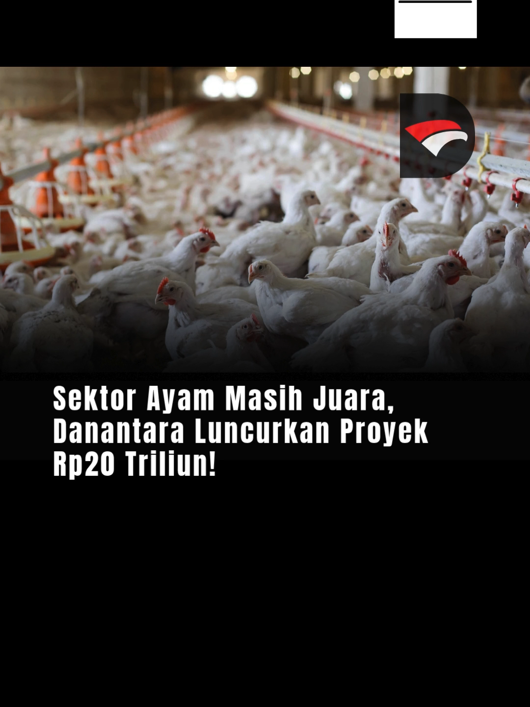 🔹Danantara siap gelontorkan Rp20 triliun buat proyek besar peternakan ayam dan telur mulai 2026 bareng Kementan. 🔹Proyek ini bikin ketahanan pangan makin kuat dan siap saingi pemain besar kayak CPIN, JPFA, dan MAIN. 🔹BRI Danareksa bilang sektor ayam masih prospek banget, harga ayam hidup naik, untungnya juga oke buat akhir tahun. 🔹Tapi, hati-hati, bisa aja proyek ini ngalamin hambatan kayak proyek lama Berdikari yang jalan pelan. 🔹Risiko utama? Daya beli masyarakat bisa melemah dan masalah pasokan pakan harus diwaspadai. Jangan cuma scroll doang, FOLLOW biar kamu gak ketinggalan info keren selanjutnya!  LIKE video ini dan tulis pendapatmu di bawah!  dan yang paling penting share ke temen-temen kamu yang wajib tahu ini! Disclaimer on! #saham#sahampemula#sahamindonesia#sahamprofit#beritasaham #nabungsaham#keuangan#analisafundamental#analisateknikal#investor#dividen#investortiktok#investorsaham#investormuda#portofolio #danantara #CPIN #JPFA #MAIN
