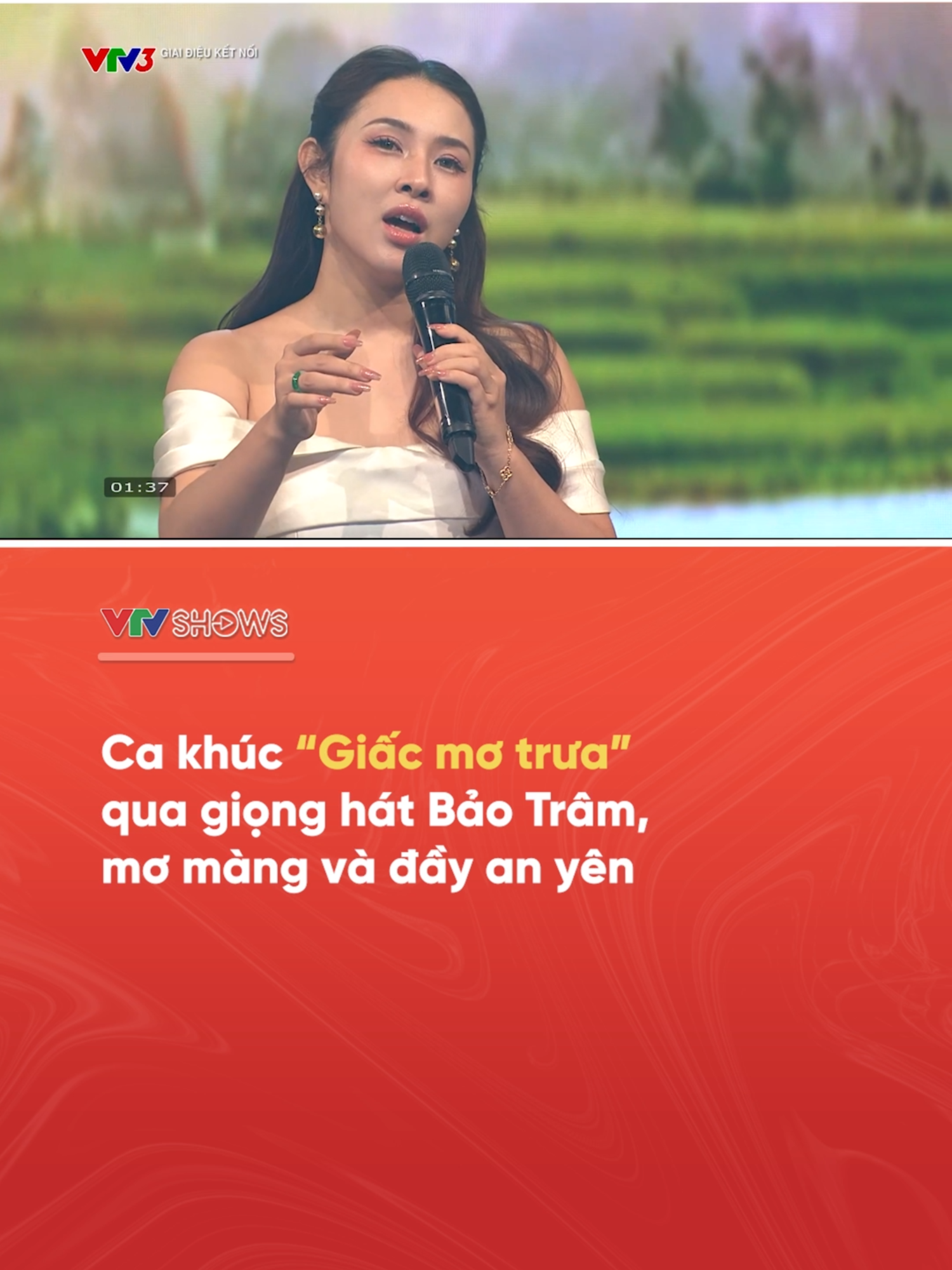 Ca khúc “Giấc mơ trưa” qua giọng hát Bảo Trâm, mơ màng và đầy an yên #VTV #VTVSHOWS #tiktokgiaitri #xemthemtrenkenhvtvshows #LearnOnTikTok #baotram #giacmotrua