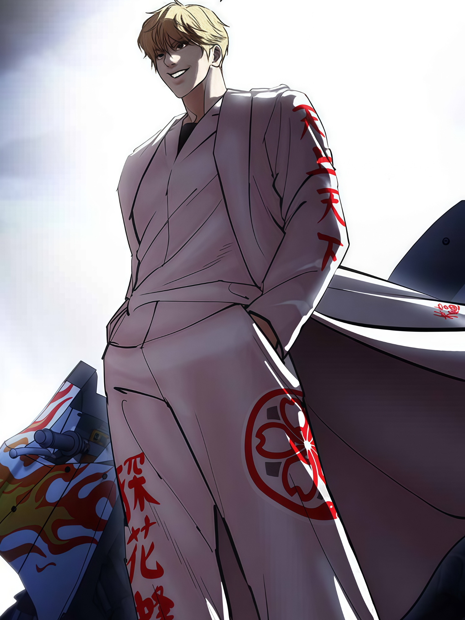 jangan menangis kalau menangis nanti kagiroi datang #kurodaryuhei #lookism #webtoon #manhwaedit #manhwareccomendation #fyp