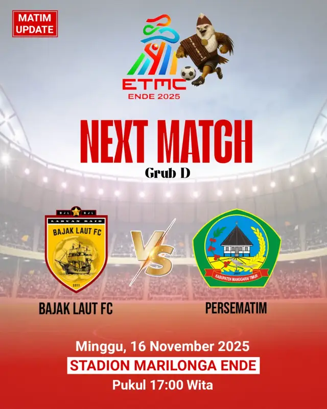 Next Match Bajak Laut FC VS Persematim #MatimUpdate #manggaraitimurpride🔥🌴  #nttpride🏝🔥 #bajaklautfc    #fyppppppppppppppppppppppp     