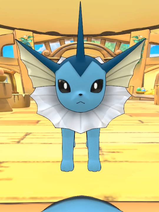 You're A Vaporeon! In this animation, see through the eyes of Vaporeon looking at a mirror in the Pokemon Mystery Dungeon world after transforming. #pokemon #vaporeon
