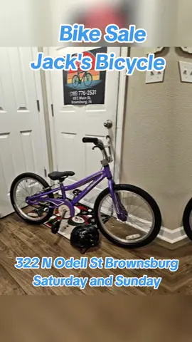 🚨 LAST. CHANCE. BIKE. SALE. 🚨 Yeah, I know I said last weekend was the final one… but the weather’s too good to not do it again!! ☀️ So this is it — THE FINAL BIKE SALE OF THE SEASON!  If youre looking for a bike for Christmas this is your opportunity.  Because this weekend, I’m DONE — no more bikes till spring. 📅 SATURDAY, Nov 15th 🕘 9AM – 1PM • 322 N Odell St, Brownsburg 📅 SUNDAY, Nov 16th 🕚 11AM – 1PM • 322 N Odell St, Brownsburg Kids bikes starting at $20 Adult bikes starting at $60 ✅ 100+ BIKES — tuned, serviced & ready to ride ✅ Trek • Giant • Specialized • Schwinn • GT & more ✅ Kids’ bikes from $30 • Adults from $60 • NEW bikes available ✅ Mountain • Hybrid • Cruiser • Road • Comfort • Kids ✅ Trade-ins welcome • Cash, Card & Venmo accepted 🔍 Search “Jack’s Bicycles” on Facebook to preview bikes before the rush!#indianapolis #bike 