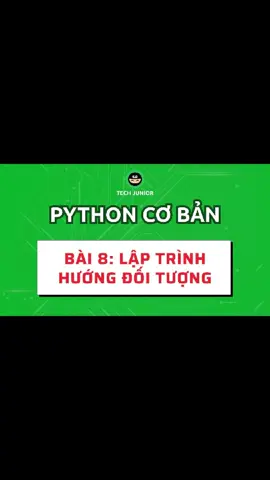 Chúng ta đến với bài cuối của seri này nhé. Bài này rất quan trọng mọi người đừng bỏ qua nhé #laptrinh  #oop #python #huomgdoituong 