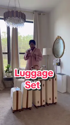 I had to show y’all this travel luggage set because I still can’t believe I got it for 75% off. I’m talking real quality, sturdy, smooth wheels, and actually cute enough for me to travel with confidence. When I say this deal came right on time for all the trips we have coming up, I mean it. If you’ve been needing new luggage, this is your sign to stop sleeping on these sales. #luggage #luggagereview #momoftiktok #momlife 