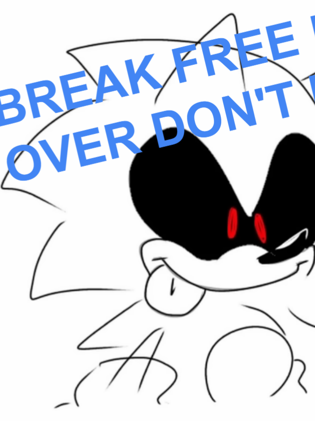 Don't Blink, Or He'll Break Free #outcomememories#sonicthehedgehog#breakfree#dontblinksoniclms#soniclmsoutcomememories  #musicvideo#roblox