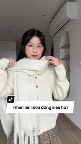 Sắm dần đi các bác ơi để trời trở lạnh còn có khăn để dùng #hoaihayho #reviewdogiadung #khanlenmuadong #khanlen #khanlenquangco 