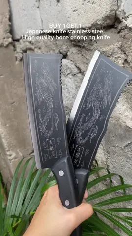 Sulit na sulit ang bayad nyo sa Japanese knife Naka buy 1 take 1 pa#buy1get1japanesseknife #japanesseknife#choppingknife