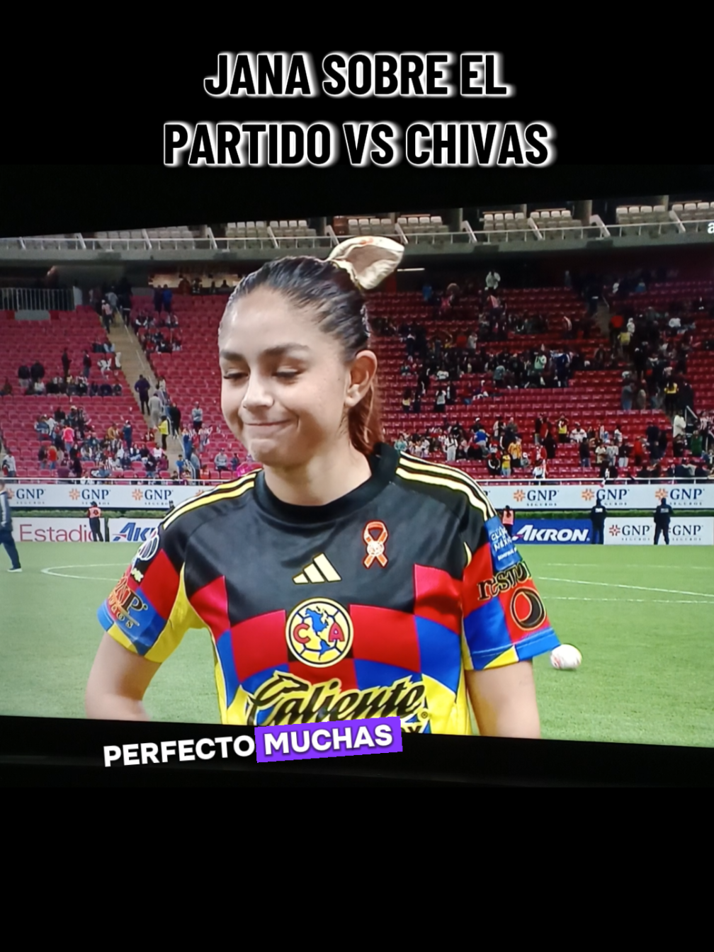 @Jana gtz y sus reacciones sobre la ida en el #akron vs @Chivas Femenil  #america #ligamxfemenil #fyp #futbol 