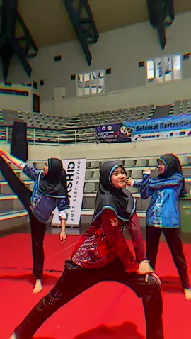 Regu putri imut #cantik #menpora #pencaksilat #keren #bersama 