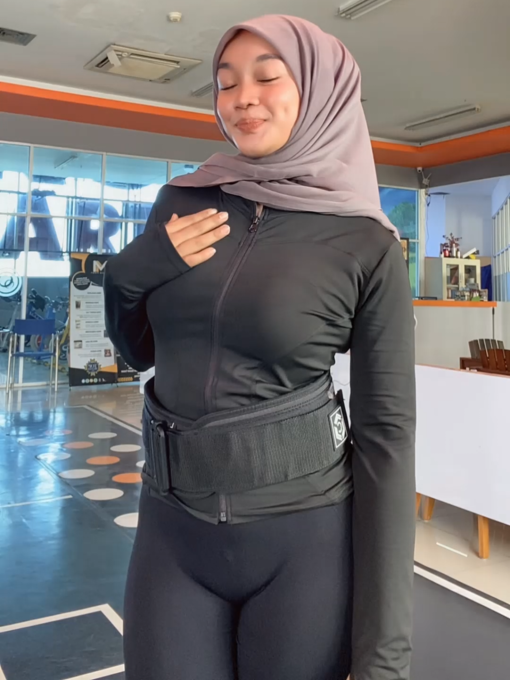 jelitaataujj #hijabolahraga #fyp 