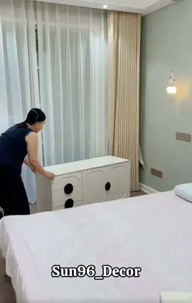 Bàn trang điểm kết hợp bàn làm việc cho chàng và nàng cũng làm việc 1 không gian ❤️❤️#noithatdecor #noithatphongngu #decor #xuhuong #ilovetiktok 