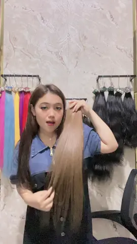#hairextensions #aslihumanhair #rambutsambungasli #fyppppppppppppppppppppppp 