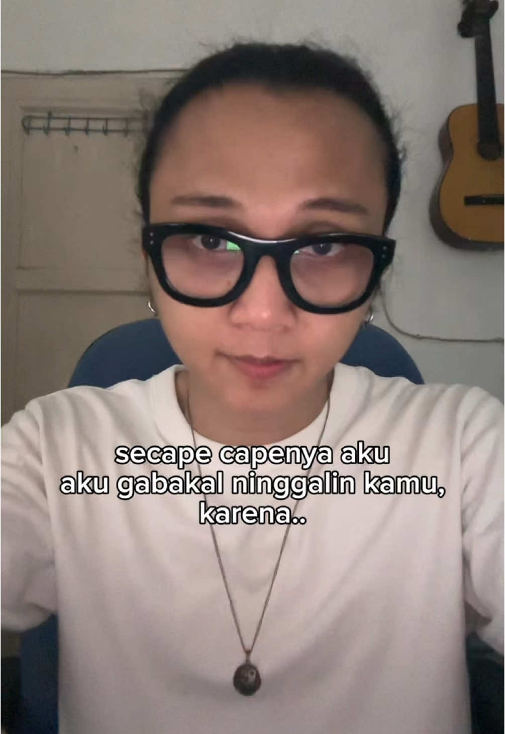 emang udah nyamannya sama kamu aja