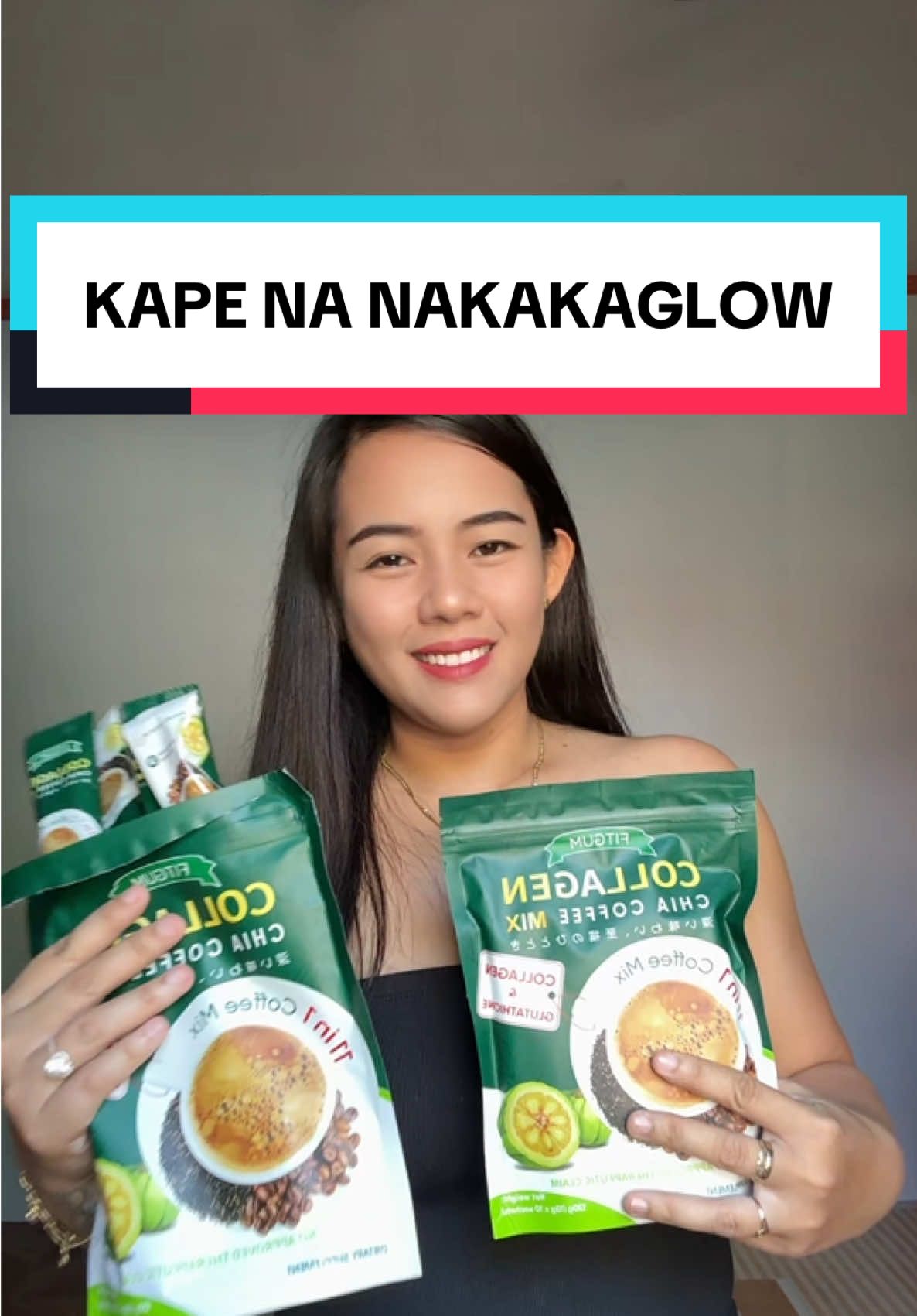 Grabe sa dami ng ingredients na pampaglow 😍 try nyo na guys #NurseRubs #fitgumcoffee #collagenchiacoffee 