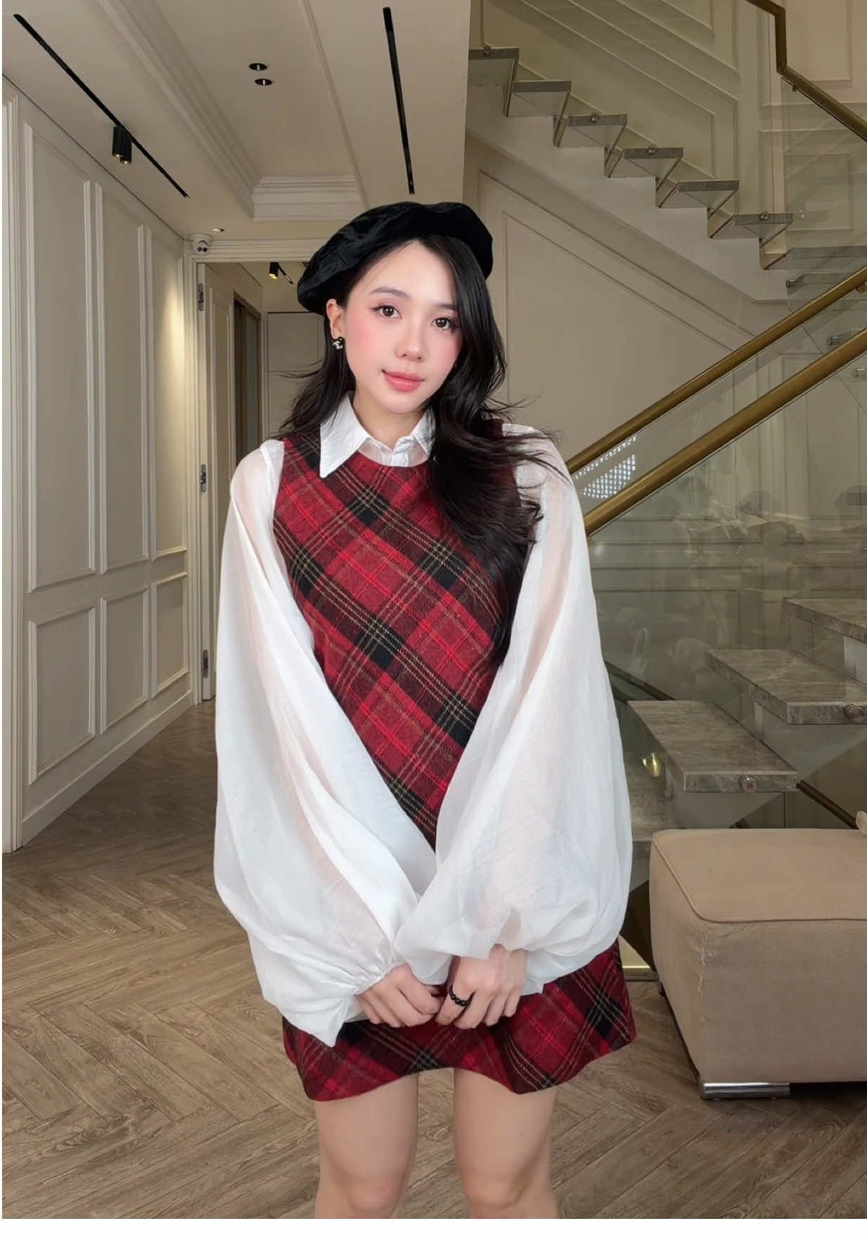 Phong cách tiểu thư sang chảnh nè mấy bàaa #review  #tiktok #viral #xuhuong 