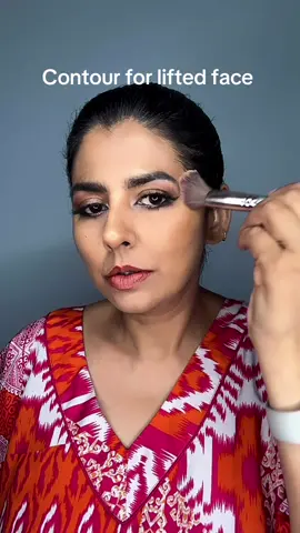 Contour for lifted face  #contour #makeup #makeuphacks #makeuptipsandtricks n