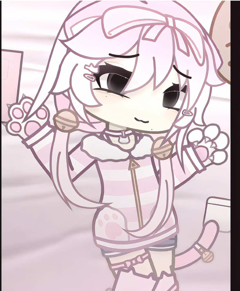 [ - #maemaeiiu ] pink cat gelato         ۶ৎ ⏔⏔⏔ ꒰ ᧔ෆ᧓ ꒱ ⏔⏔⏔ ♡ ||🍧lb: @Ashy  tags: #gacha #tweening #fyp #gachatrend  𐔌   𐦯