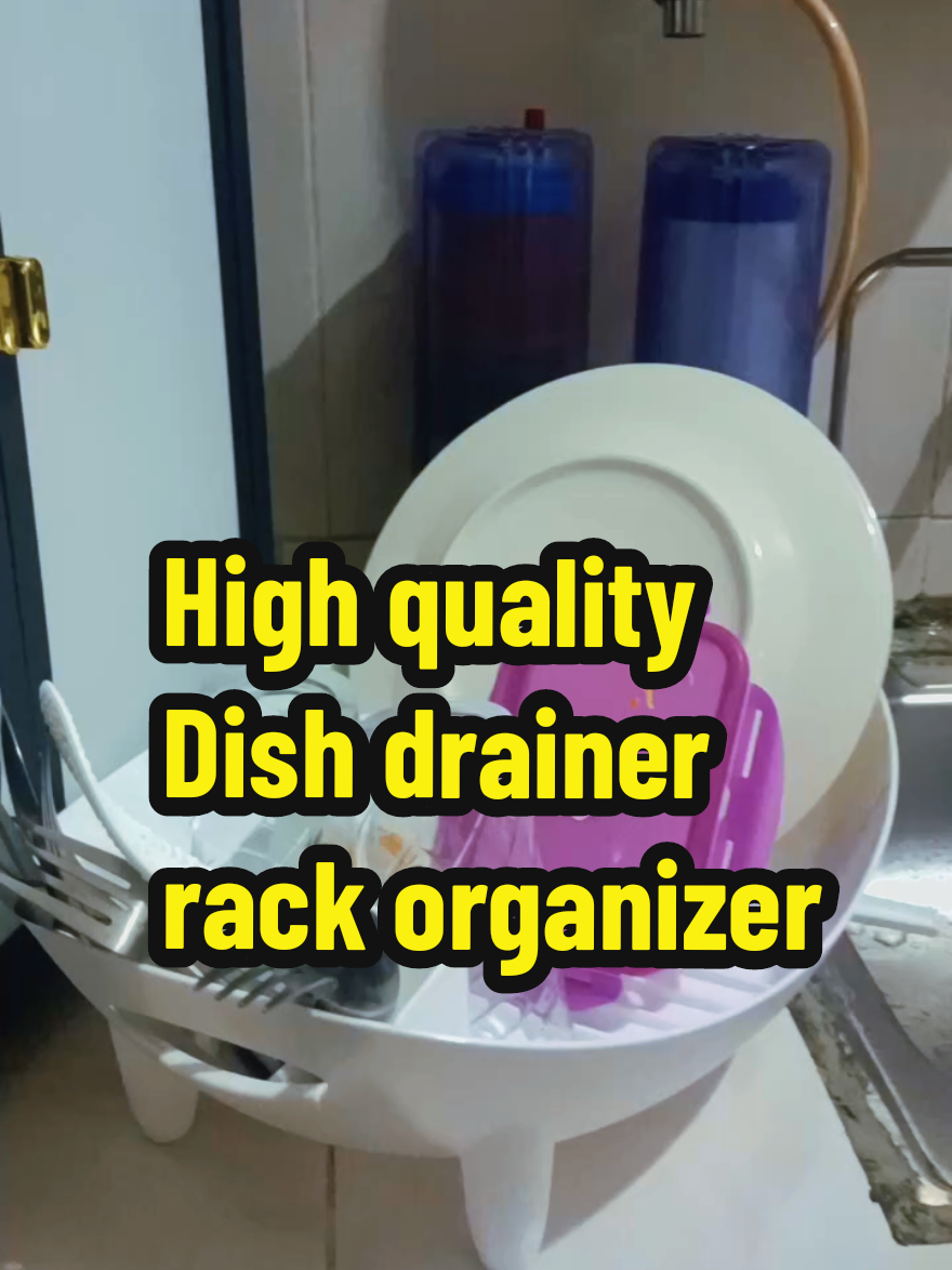 Hindi kana talaga mahirapan magdrain Ng mga utensils at Plato mo kapag may ganito ka sa lababo niyo. #dishdrainerrack #kitchenware #dishdrainerrackorganizer #kitchenaccessories #dishdrainer 