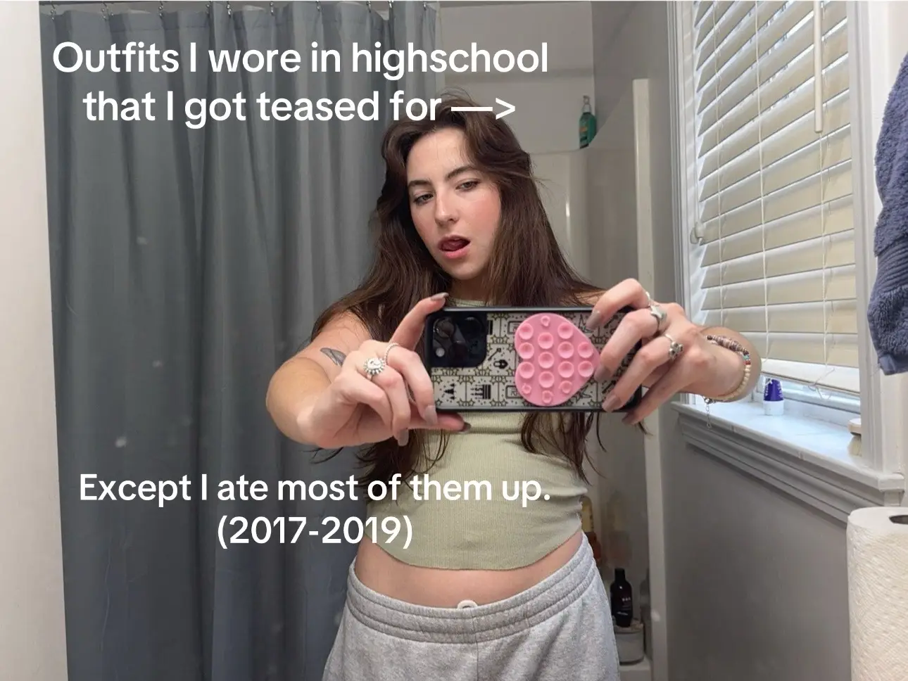 I was kinda slaying for being a child 