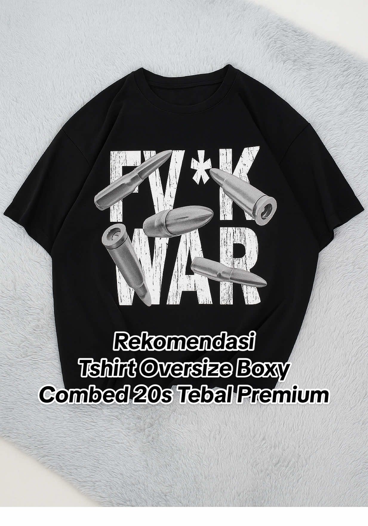 Rekomendasi Ootd Tshirt Oversize Boxy Pria Keren Tebal Combed 20s Premium #fyp #kaosoversize #rekomendasioutfit #fashion #kaoskeren 