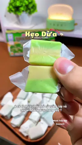 kẹo dừa tuổi thơ 🙆🏻‍♂️✨ #keoduabentre #keodua #keoduathanhlong #minhtienoiii #review 