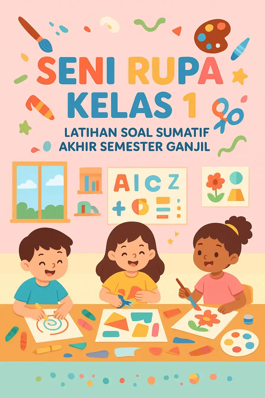 LATIHAN SOAL SUMATIF SENI RUPA KELAS 1 SEMESTER GANJIL  #fy #fyppppppppppppppppppppppp #lkpd #lkpd #fypシ゚viral🖤tiktok 