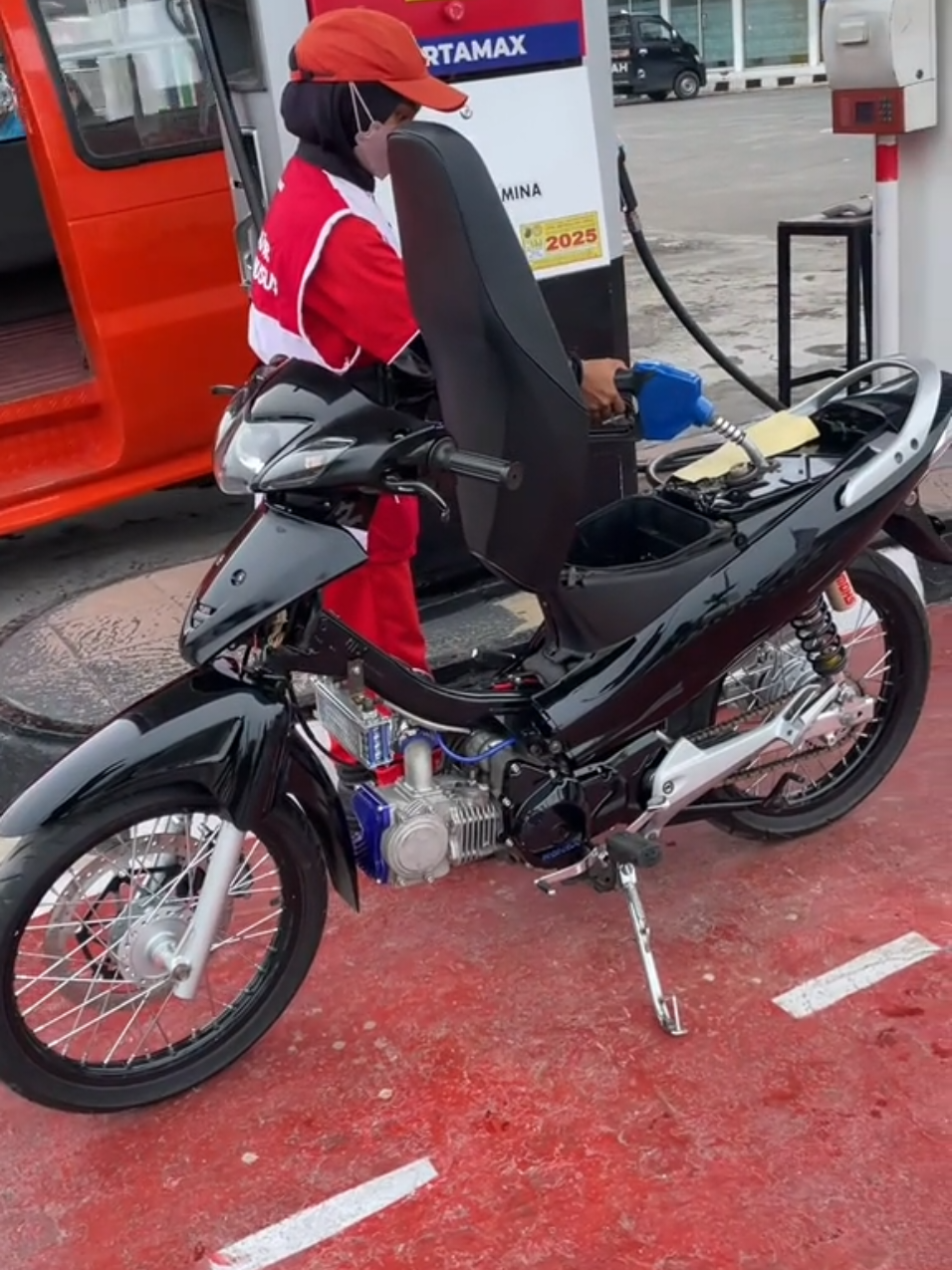 Sedikit karat adalah seni 😌#fyp #kphgank🚀 #kphjogjastyle #kph4valve #karisma125 