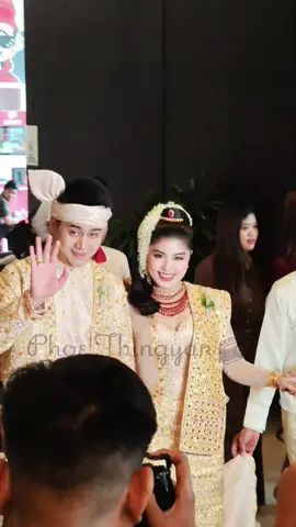 #စိုးပြည့်သဇင် #ဟိန်းဝေယံ #မင်္ဂလာဆောင် #myanmartraditionaldress #momentatay 