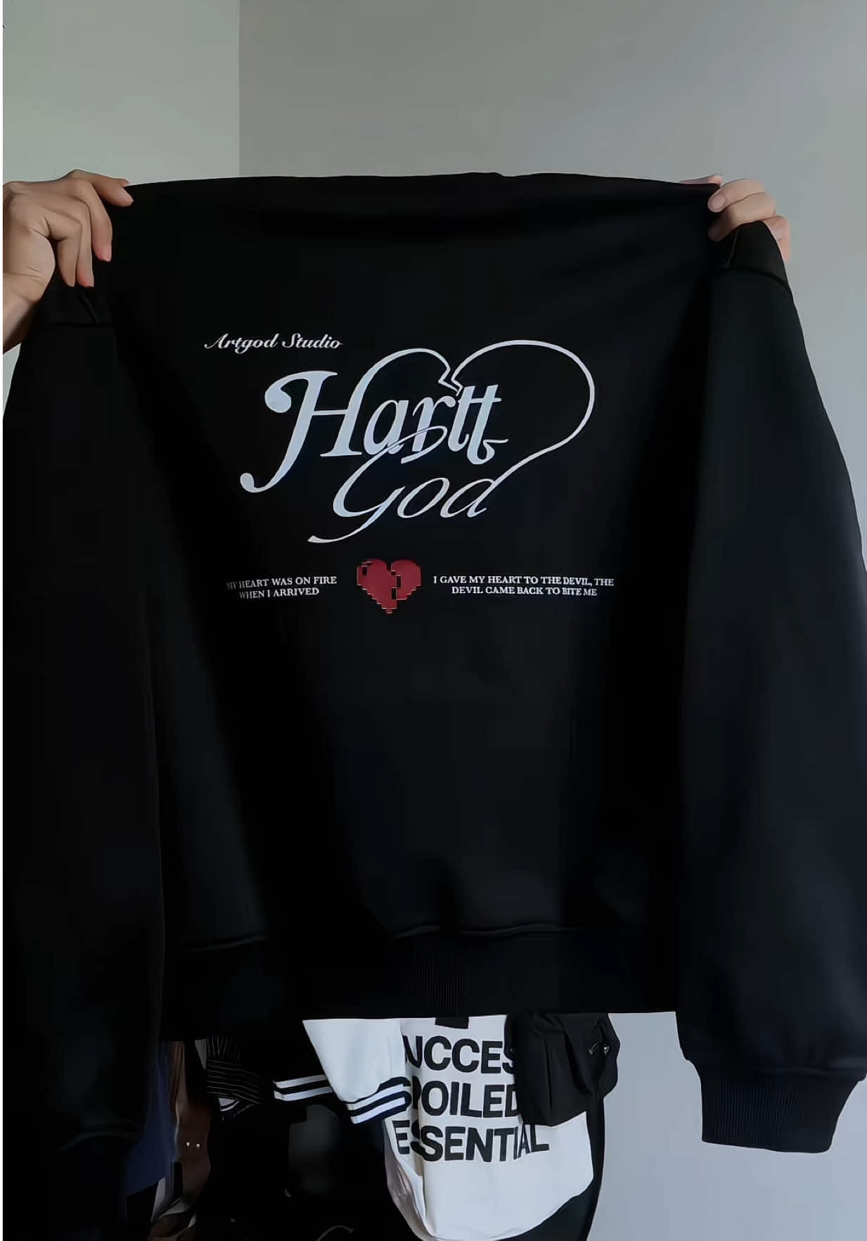 Áo Sweater HARRT GOD Boxy #aosweater #macdepmoingay #phoidoxinh #xuhuong #fypツ 