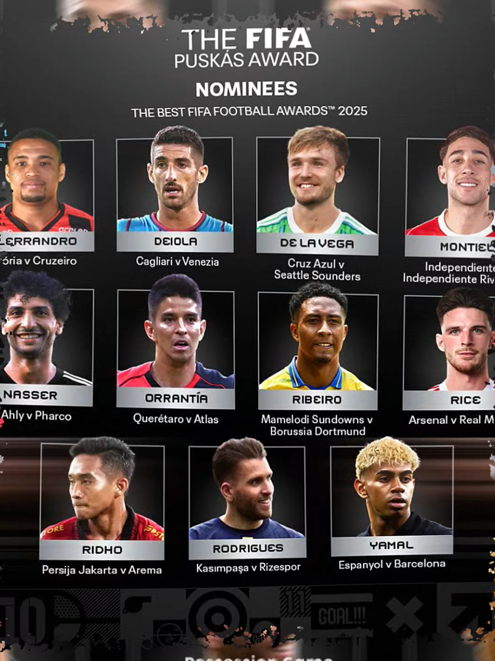 THE FIFA PUSKAS AWARD 2025 The best fifa football awards  Bek timnas indonesia Rizki Ridho masuk nominasi puskas 🥶 . . . prst by @winnzxrawrr_  #fifaworldcup #puskasaward #indonesia #rizkiridho 
