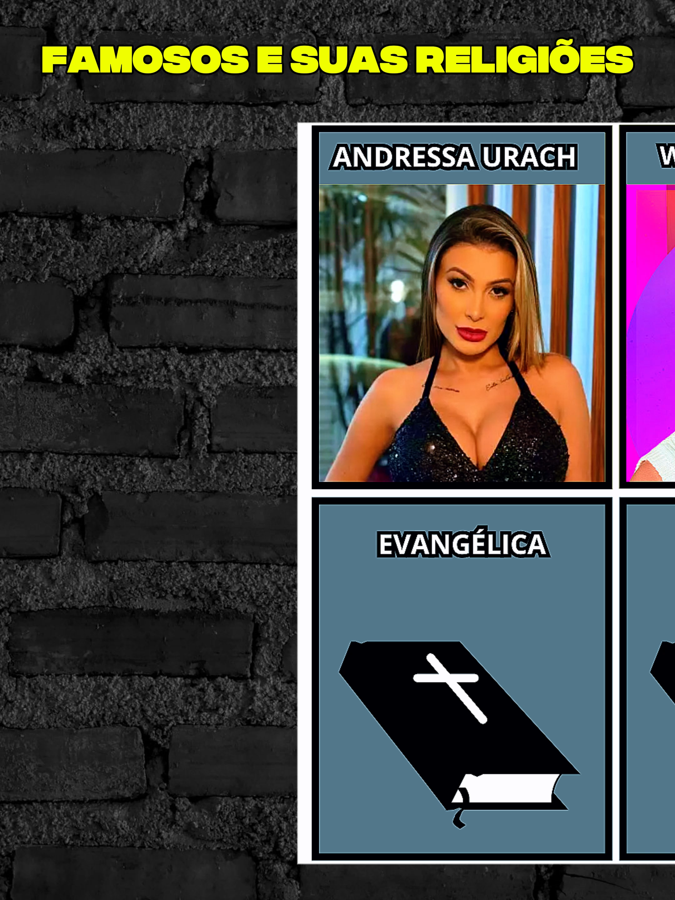 Famosos e Suas Religiões  #Famosos #Curiosidades #Religião #Polêmicas #celebridades #NoticiasDeFamosos #ParaVocê #BrasilTikTok #HistoriaDosFamosos #JornadaDeVida #Influencers