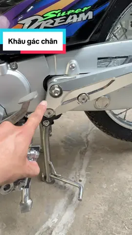 Khâu gác chân inox304 #dochoixemay #phukienxemay #khaugacchan 