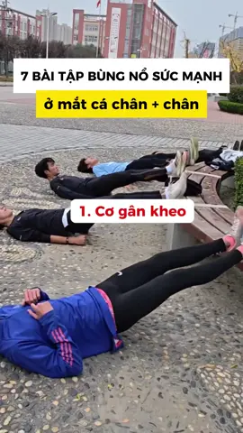 7 BÀI TẬP BÙNG NỔ SỨC MẠNH Ở MẮT CÁ CHÂN #5H30 #chaybo #idolchaybo #chaybodungcach #chaybodensang 