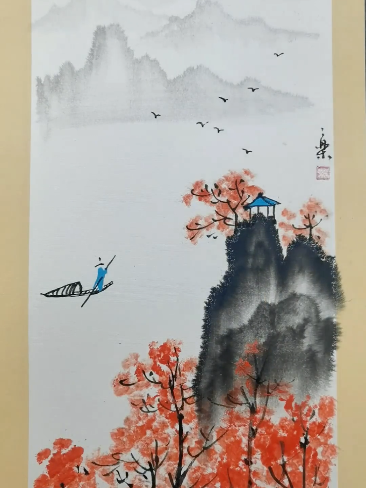 nếu mai đông về#xuhuong #doctho #vetranhnghethuat #thohay #yeunghethuat 