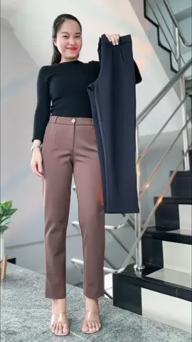 กางเกงขากระบอกเล็ก ผ้าโรเชฟ ผ้าสวย หนา ไม่เป็นขุย ใส่ทำงานได้#กางเกงขากระบอกเล็ก #กางเกงขายาวผู้หญิง #กางเกง8ส่วน #กางเกงใส่เที่ยวใส่ทํางาน #TikTokFashion  @มารินมาบอก 