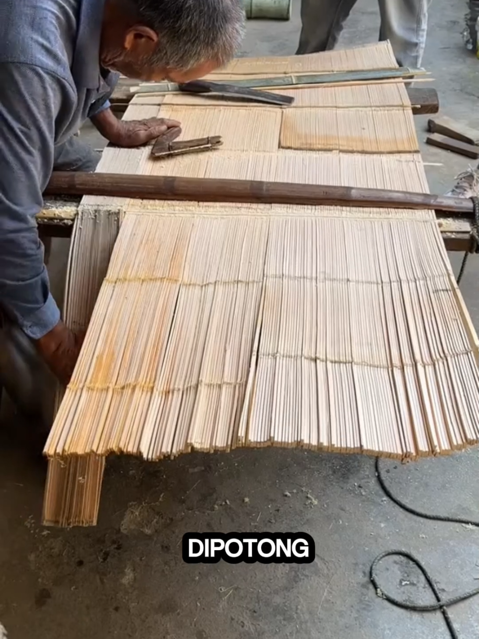 Kerajinan Dari Bambu Yang Estetik #bambu #kerajinantangan #fyppppppppppppppppppppppp #fypviralシ 