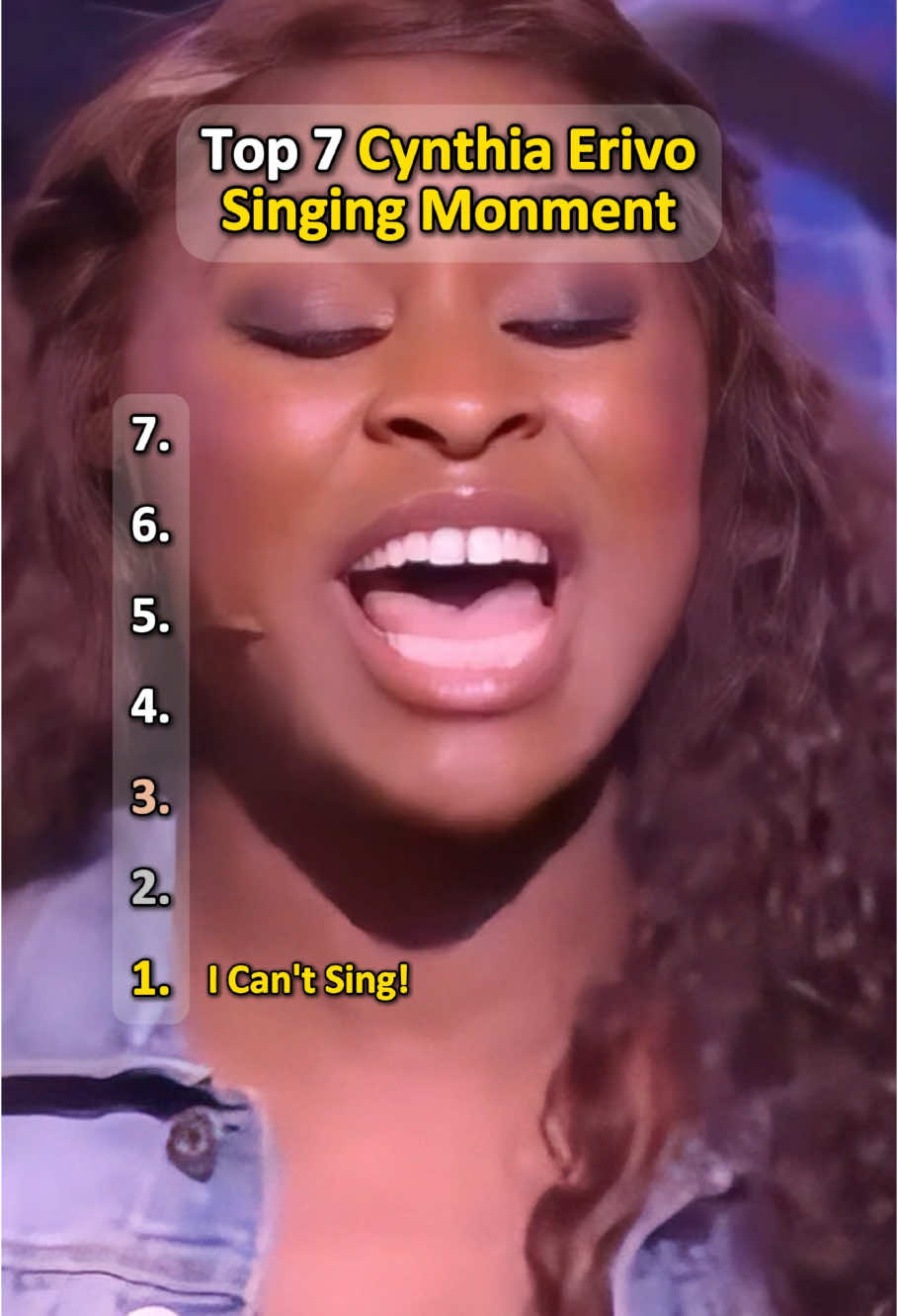 Top 7 Cynthia Erivo Singing Monment #singing #music #celebrity #cynthiaerivo #ACTOR #wicked 
