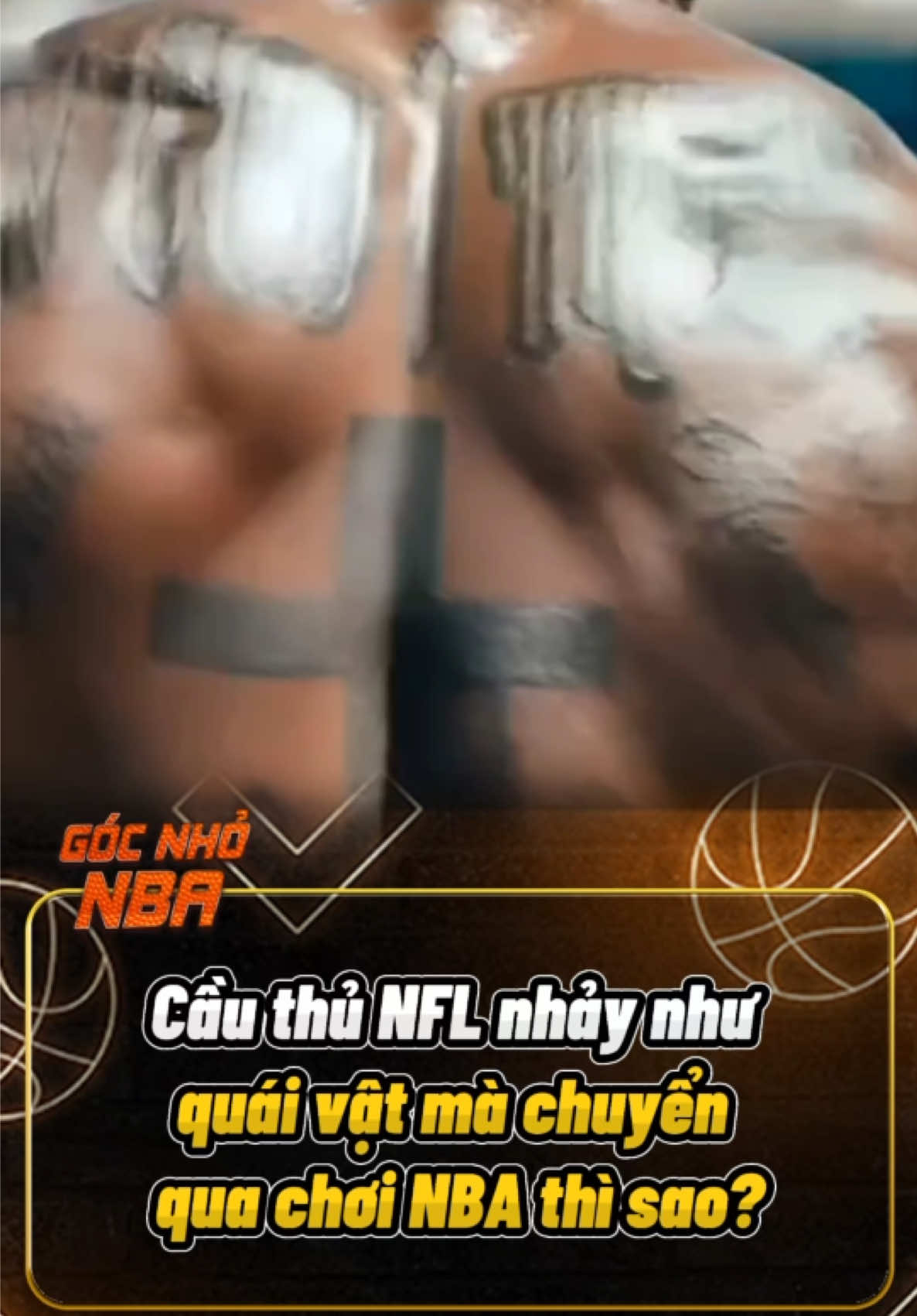 Cầu thủ NFL nhảy như quái vật mà chuyển qua chơi NBA thì sao? #NBA #NFL #DKMetcalf #BongRo #TheThao