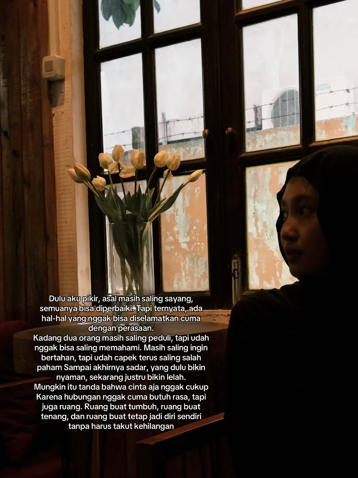 ternyata cinta aja gak cukup kalau dua orang udah nggak saling tenang. ib #foryou #foryoupage #beranda #quotes #fyp 