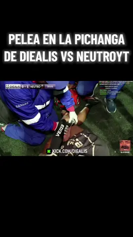 PARTE 1 - PELEA DE NEUTRO VS DIEALIS 🤯 #vidal #diealis #neutro #lloveras #pichanga 