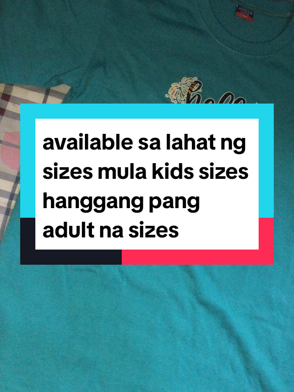 available sa lahat ng sizes mula kids sizes hanggang panh adult na sizes #newyear #happynew #2026 #shirt #cotton 